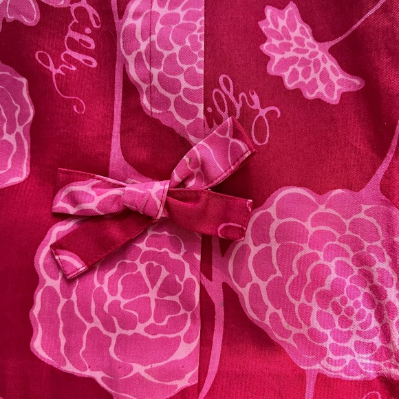 Vintage Lily Pink Peony Skirt - Picture 2 of 4